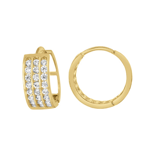 10Kt Gold Hoop Earrings