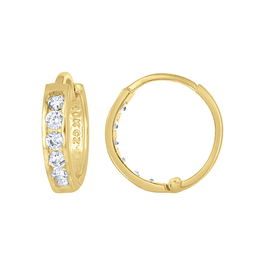 10Kt Gold Hoop Earrings