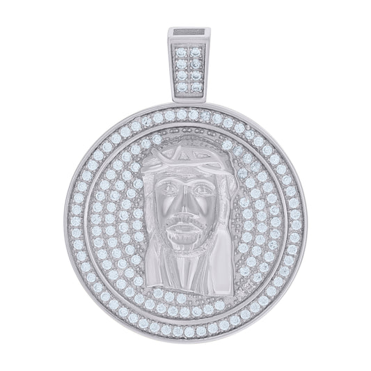 925 Sterling Silver Cz Pendant