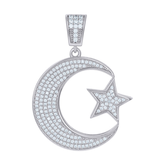 925 Sterling Silver Cz Pendant