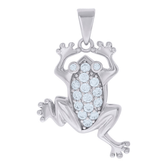 925 Sterling Silver Cz Pendant