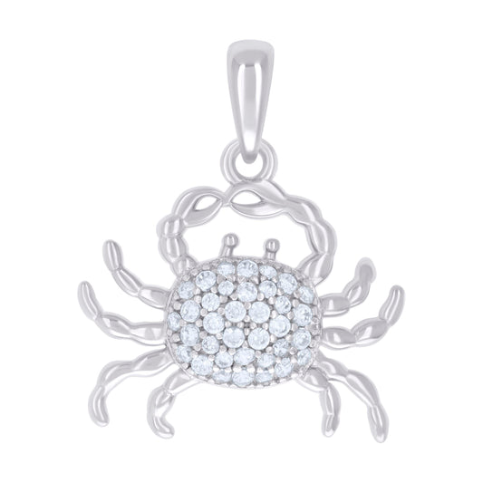925 Sterling Silver Cz Pendant