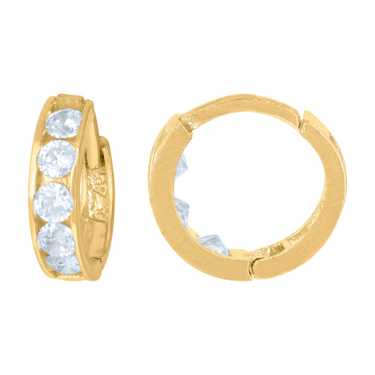 10Kt Gold Hoop Earrings