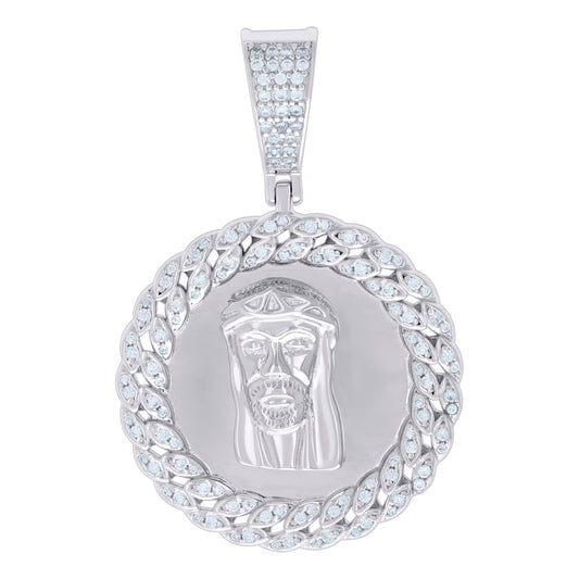 925 Sterling Silver Cz Pendant