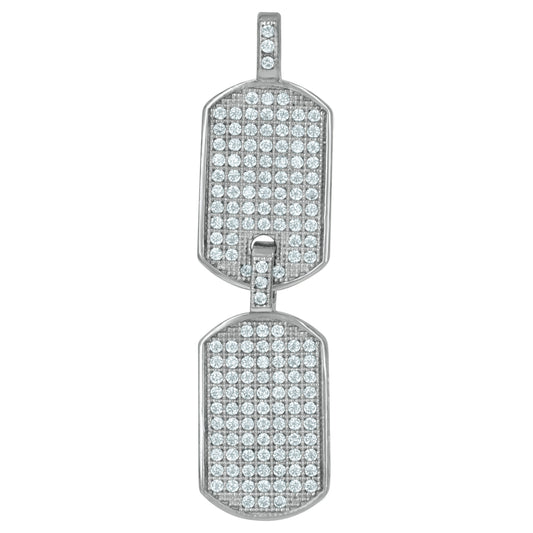 10Kt Gold Cz Pendant