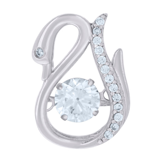925 Sterling Silver Cz Pendant