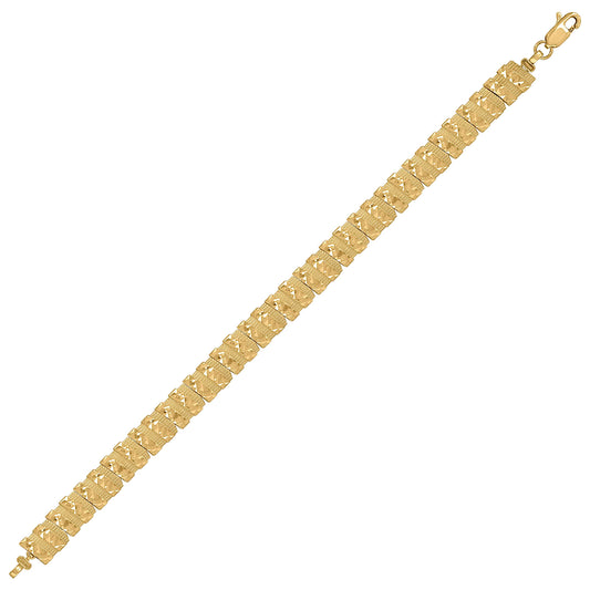 10Kt Gold  Bracelet 8"
