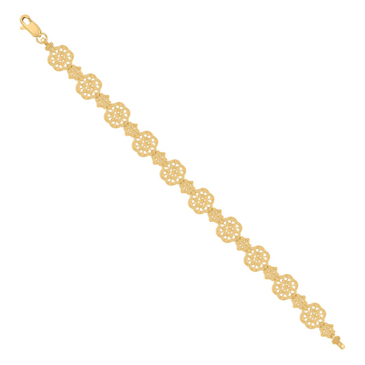 10Kt Gold Bracelet 8"