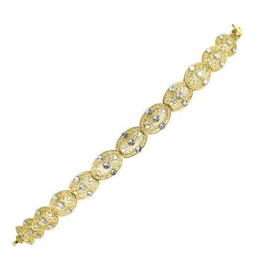 10Kt Gold Bracelet 7"