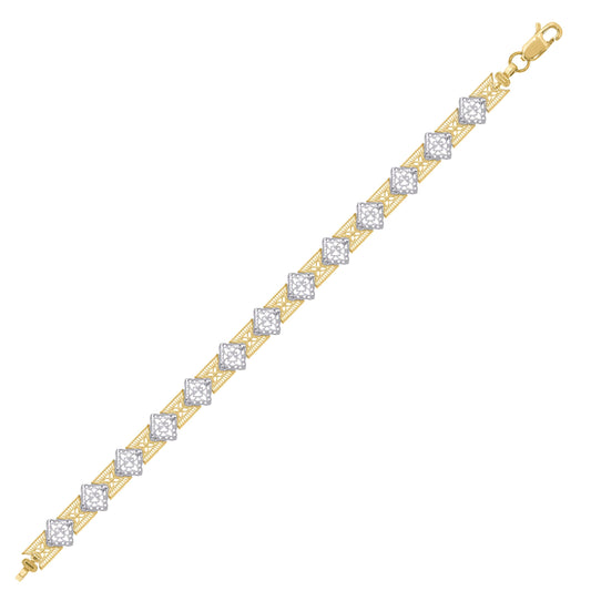 10Kt Gold 7" Bracelet