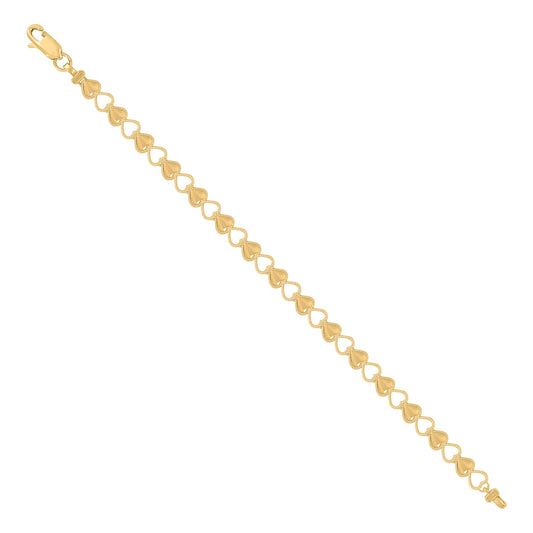 10Kt Gold 7" Bracelet