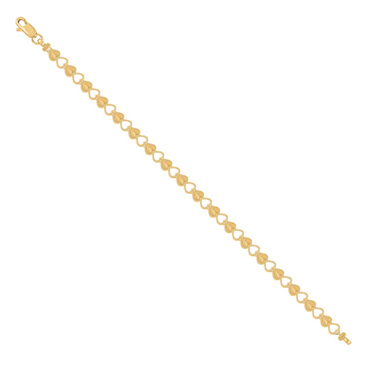 10Kt Gold 8" Bracelet