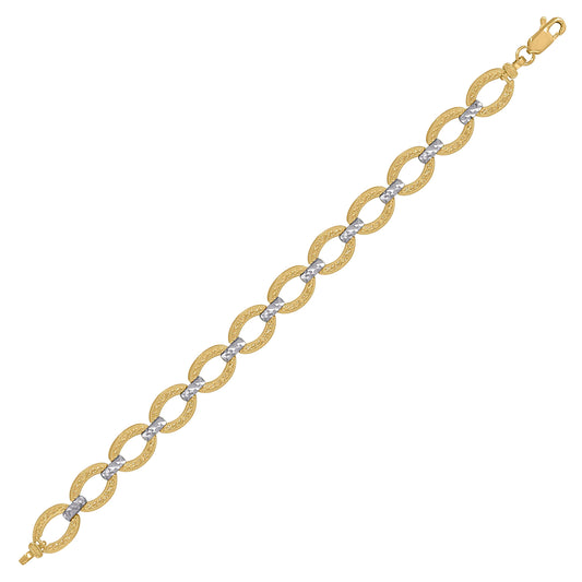 10Kt Gold 7" Bracelet