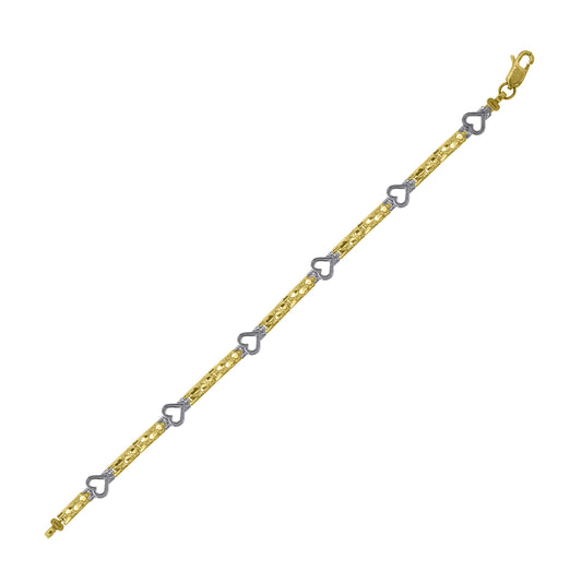 10Kt Gold 7" Bracelet