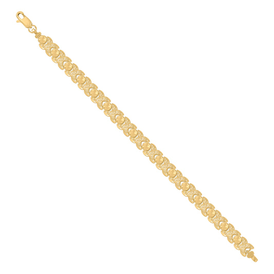 10Kt Gold 7" Bracelet