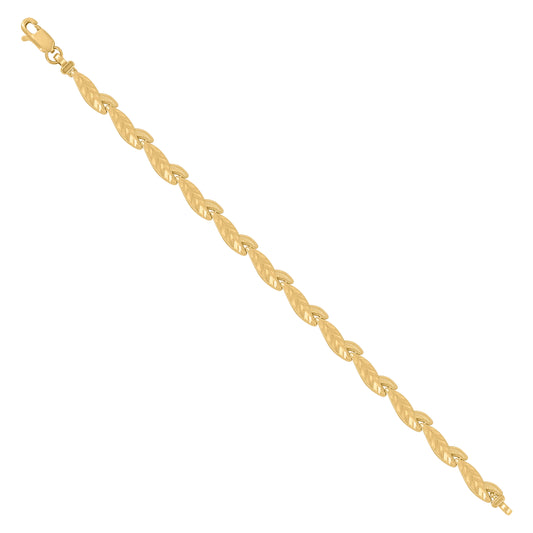 10Kt Gold 7" Bracelet