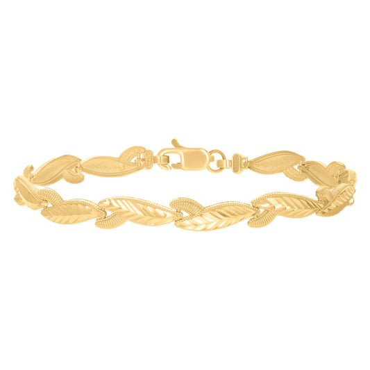 10Kt Gold 7" Bracelet
