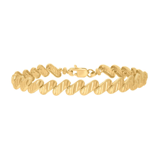 10Kt Gold Bracelet 8"