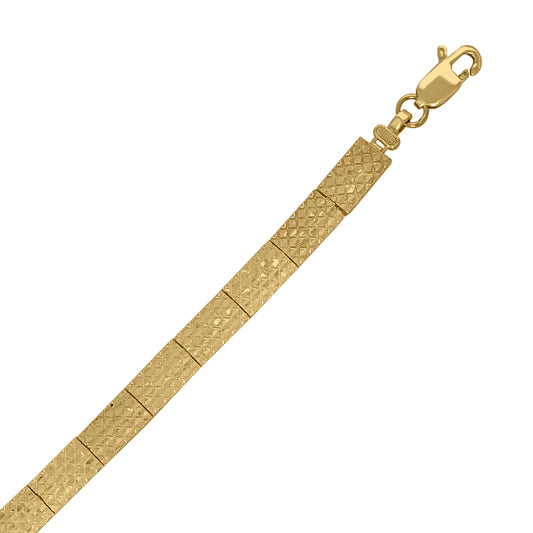 10Kt Gold 8" Bracelet