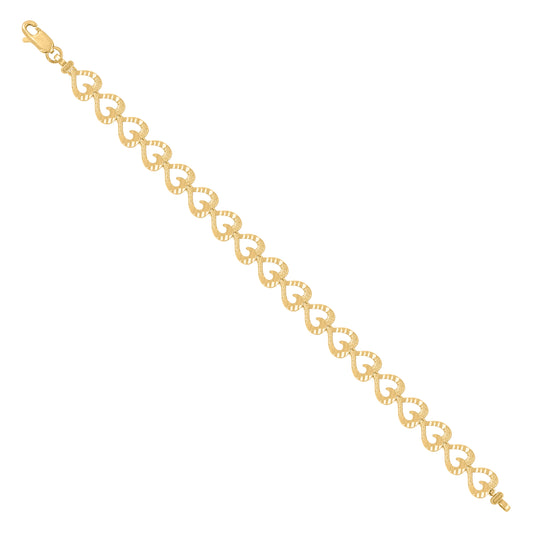 10Kt Gold 7" Bracelet