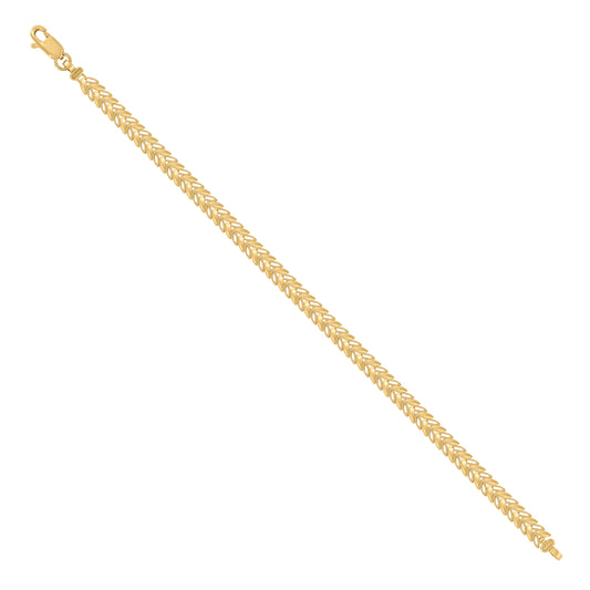 10Kt Gold 8" Bracelet