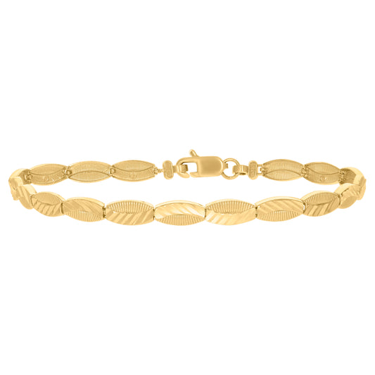 10Kt Gold 8" Bracelet
