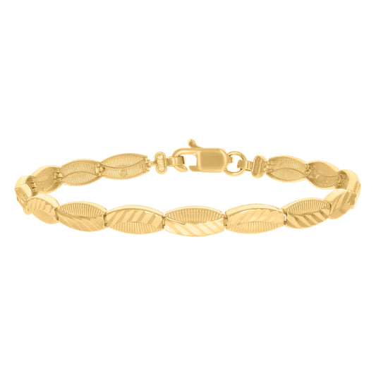 10Kt Gold 7" Bracelet
