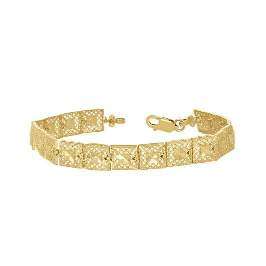 10Kt Gold 7" Bracelet