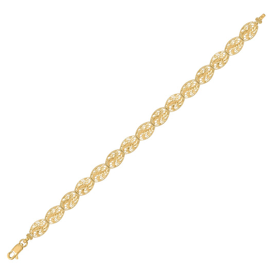 10Kt Gold 8" Bracelet