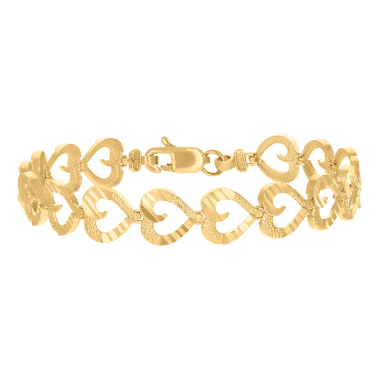 10Kt Gold 7" Bracelet