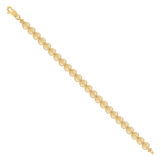 10Kt Gold 7" Bracelet