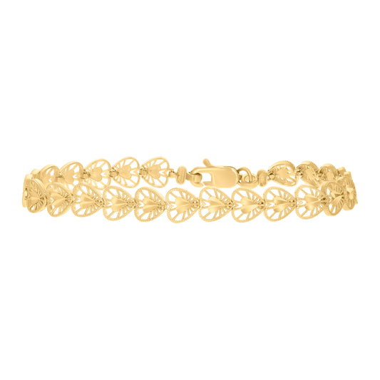 10Kt Gold 7" Bracelet