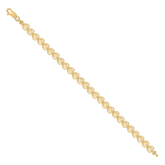 10Kt Gold Bracelet 8"