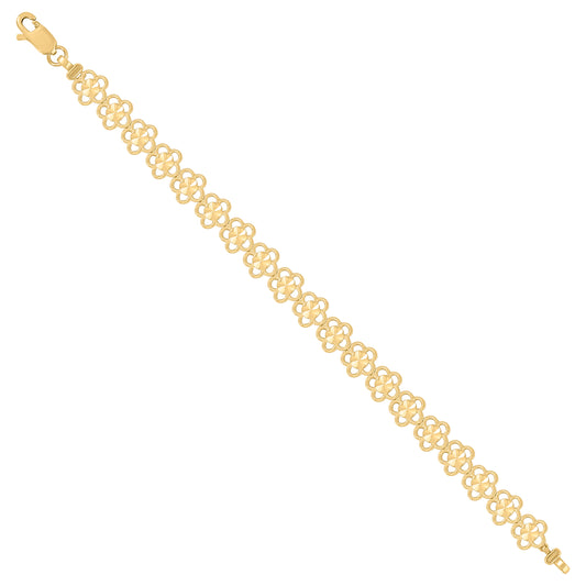 10Kt Gold 7" Bracelet