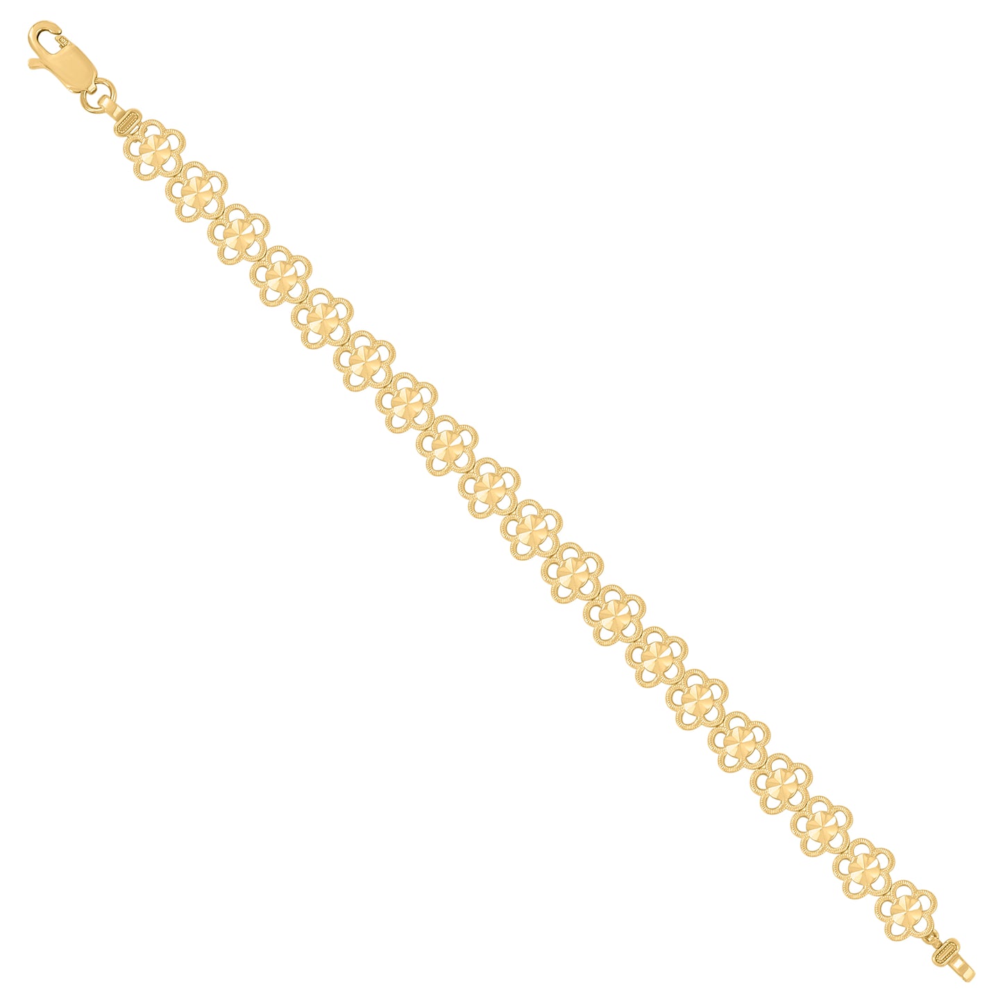 10Kt Gold 7" Bracelet