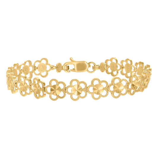 10Kt Gold 8" Bracelet