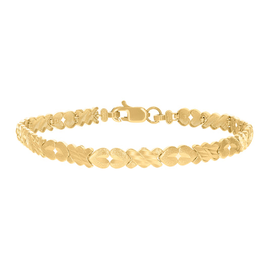 10Kt Gold Bracelet 8"
