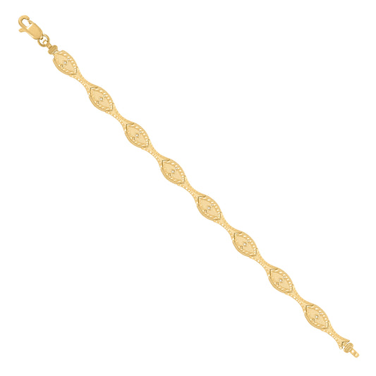 10Kt Gold 7" Bracelet