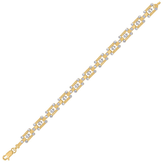 10Kt Gold 8" Bracelet