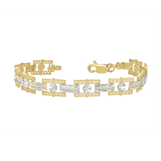 10Kt Gold 7" Bracelet