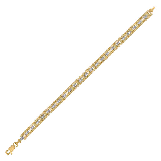 10Kt Gold 8" Bracelet
