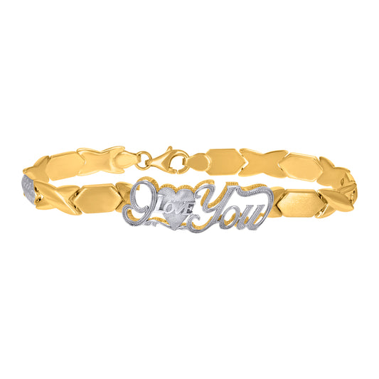 10Kt Gold Turkish Bracelet 7"