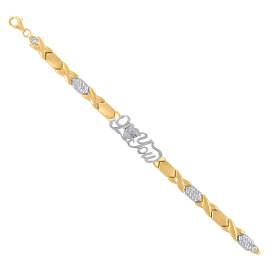 10Kt Gold Turkish Bracelet 7"