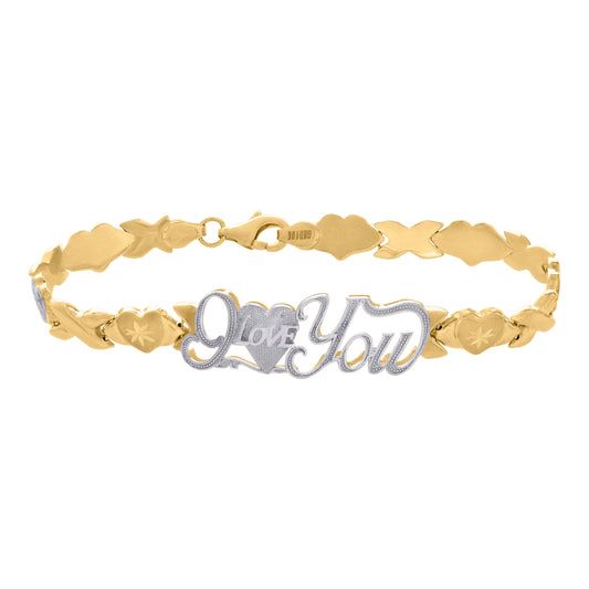 10Kt Gold Turkish Bracelet 7"