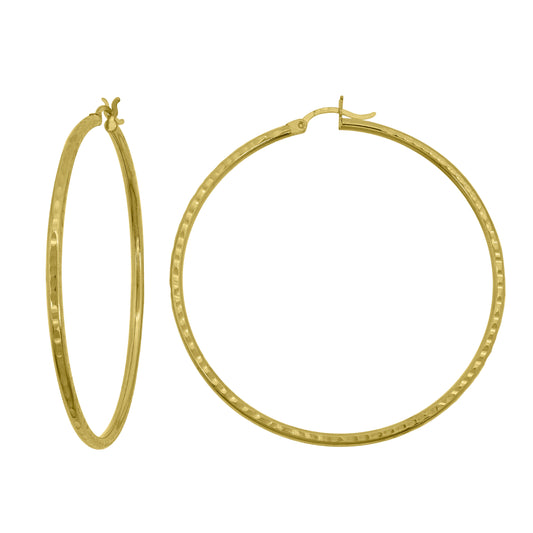 14Kt Gold Hoop Earrings