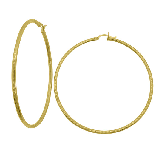14Kt Gold Hoop Earrings