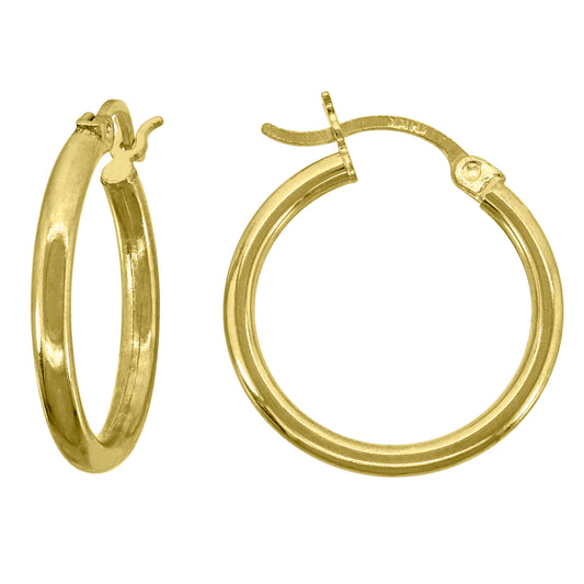 14Kt Gold Hoop Earrings