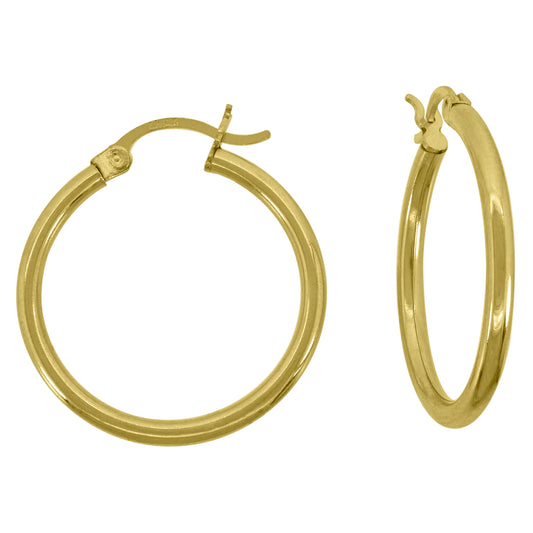 14Kt Gold Hoop Earrings