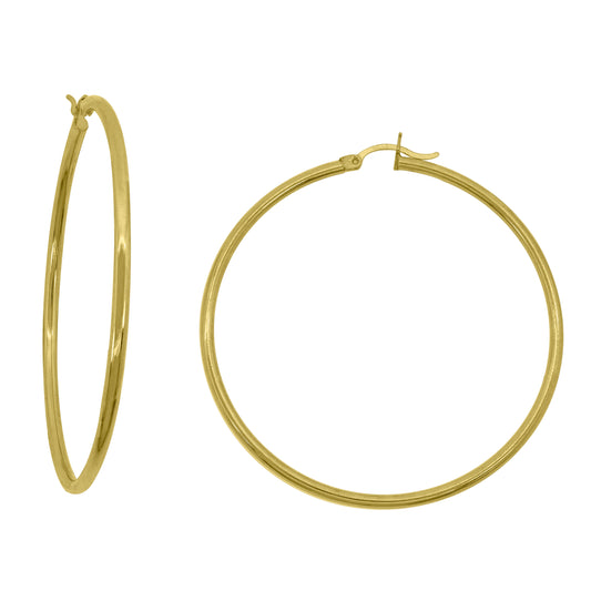 14Kt Gold Hoop Earrings