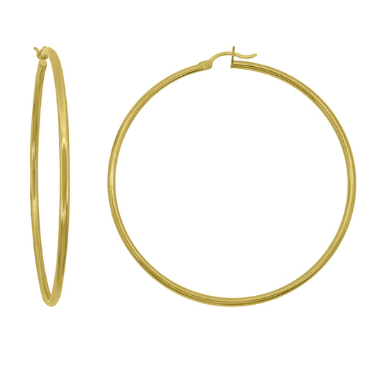 14Kt Gold Hoop Earrings